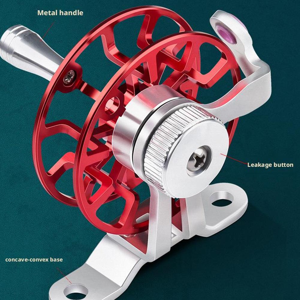Mini Mulinello da Pesca in Met - Ice Fishing Reel recensione e prezzo