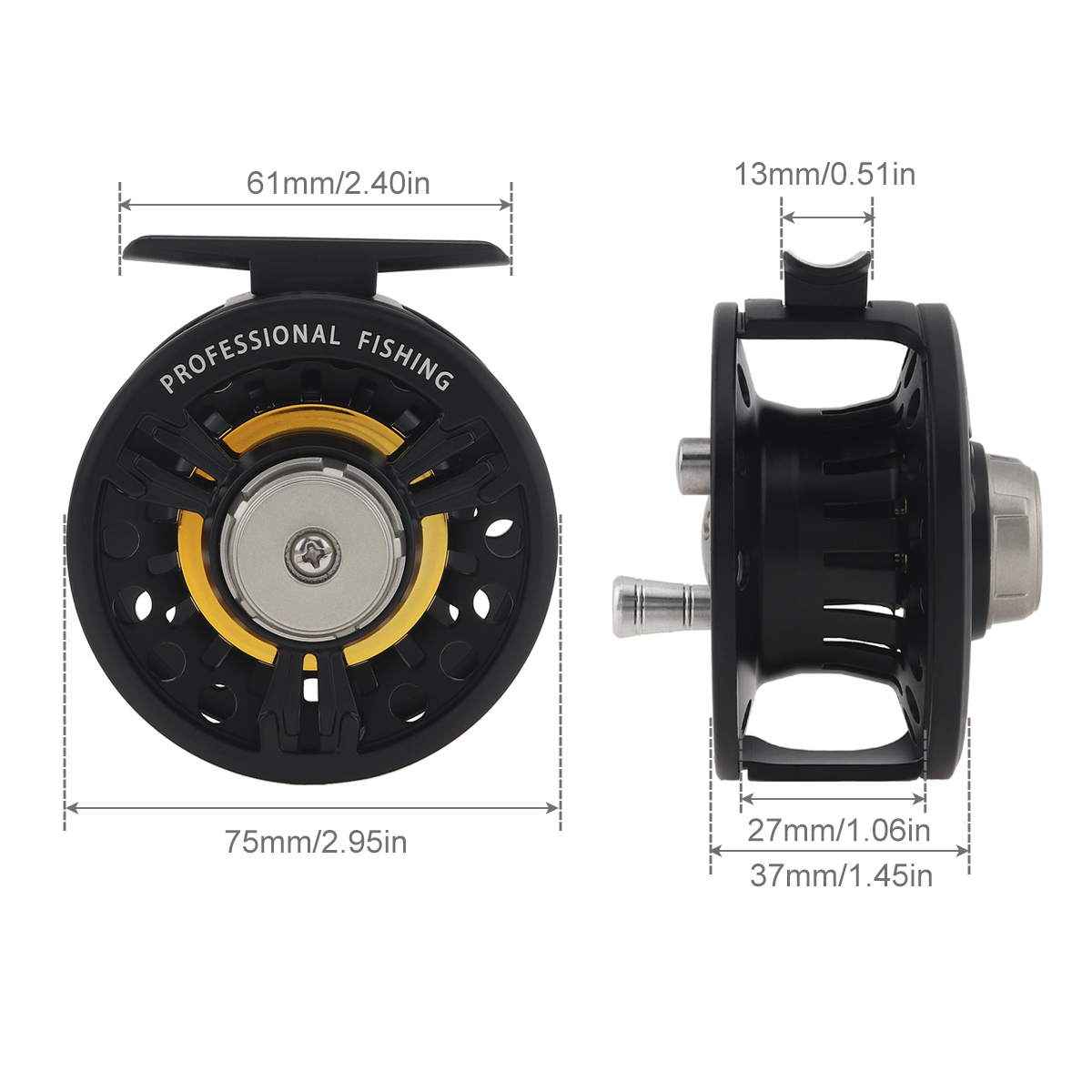 Ruota da pesca sul ghiaccio co - Ice Fishing Reel recensione e prezzo