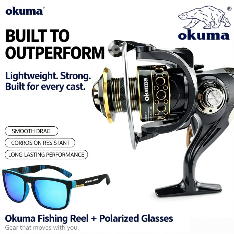 Mulinello da spinning OKUMA, m - Surf Reel recensione e prezzo